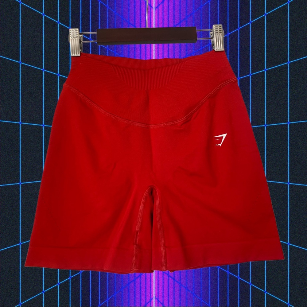 Salsa Red Sweat Seamless Shorts by Gymshark